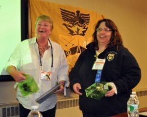 Jeanne Heil and Barb Mamino Bauman